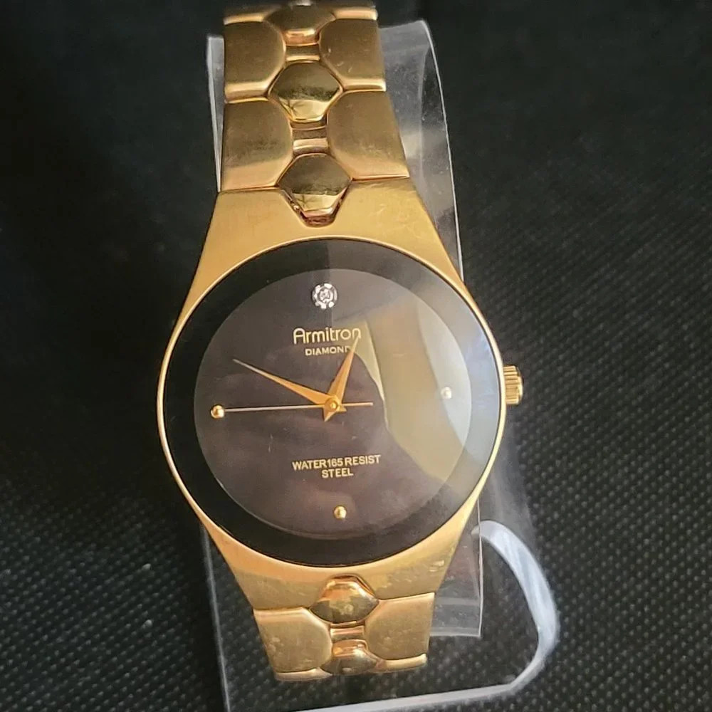 Armitron | Accessories | Elegant Armitron Diamond Mens Watch  display picture 1